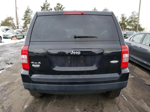 1C4NJRFB4CD650690 - 2012 JEEP PATRIOT LATITUDE BLACK photo 6