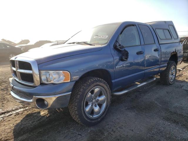 1D7HU18D85J576138 - 2005 DODGE RAM 1500 ST BLUE photo 1