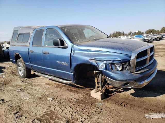 1D7HU18D85J576138 - 2005 DODGE RAM 1500 ST BLUE photo 4