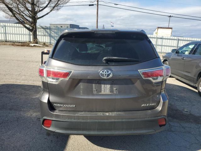 5TDJKRFH6ES037171 - 2014 TOYOTA HIGHLANDER XLE Boz foto 6