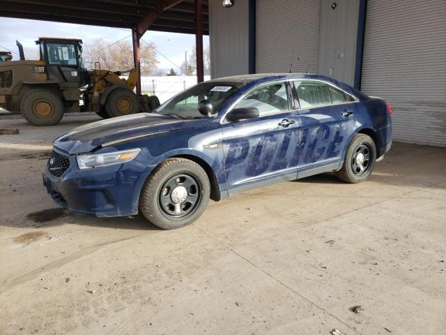 1FAHP2MK1FG132146 - 2015 FORD TAURUS POLICE INTERCEPTOR BLUE photo 1