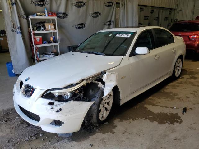 WBANB53527CP06218 - 2007 BMW 550 I WHITE photo 1