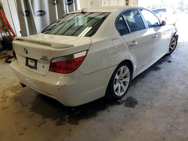 WBANB53527CP06218 - 2007 BMW 550 I WHITE photo 3