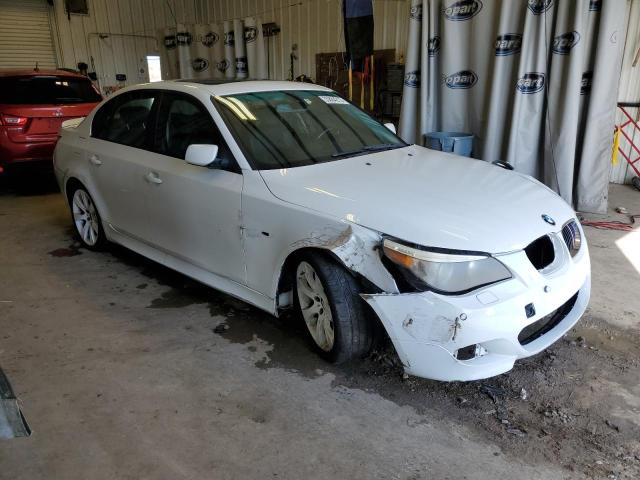 WBANB53527CP06218 - 2007 BMW 550 I WHITE photo 4