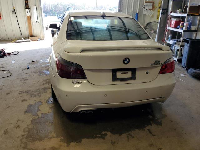 WBANB53527CP06218 - 2007 BMW 550 I WHITE photo 6