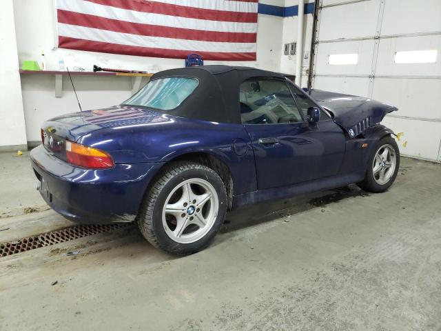 4USCH7325VLB83846 - 1997 BMW Z3 1.9 BLUE photo 3