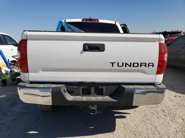 5TFEY5F13MX284054 - 2021 TOYOTA TUNDRA CREWMAX SR5 WHITE photo 6