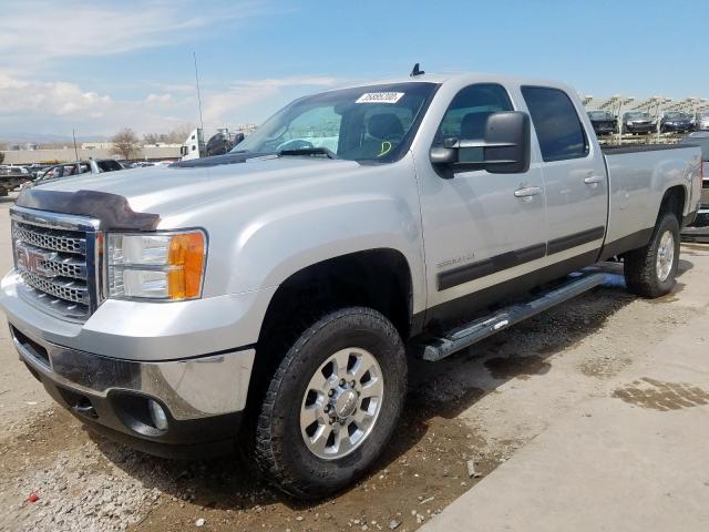 1GT424C8XEF177597 - 2014 GMC SIERRA K3500 SLT  photo 2