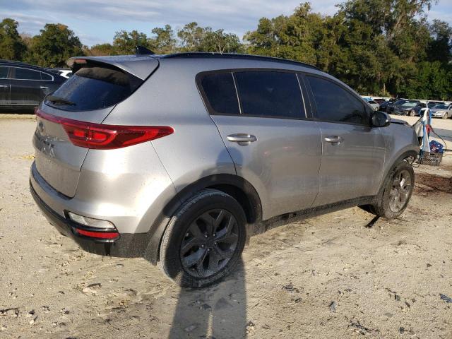 KNDP63AC2M7935220 - 2021 KIA SPORTAGE S SILVER photo 3