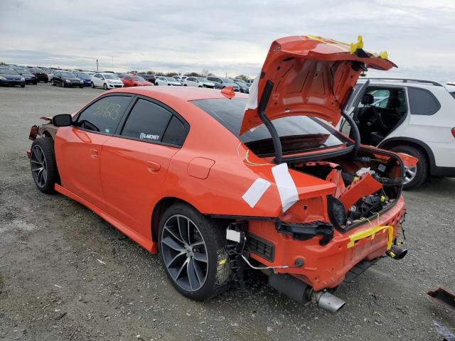 2C3CDXGJ0JH329730 - 2018 DODGE CHARGER R/T 392 ORANGE photo 2