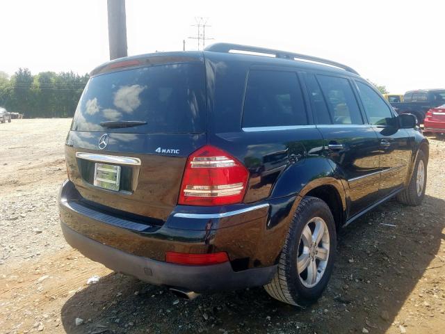 4JGBF71E17A126720 - 2007 MERCEDES-BENZ GL 450 4MATIC  photo 4