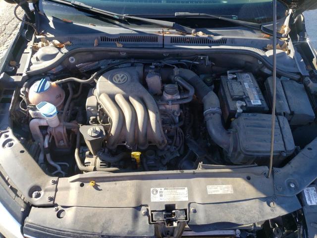3VW2K7AJ0FM355711 - 2015 VOLKSWAGEN JETTA BASE BLACK photo 11