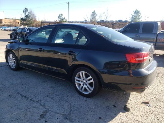 3VW2K7AJ0FM355711 - 2015 VOLKSWAGEN JETTA BASE BLACK photo 2