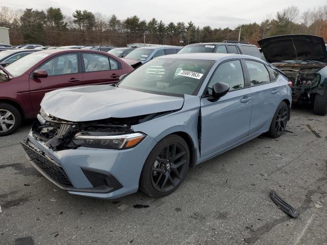 19XFL2H80NE015894 - 2022 HONDA CIVIC SPORT ლურჯი ფოტო 1