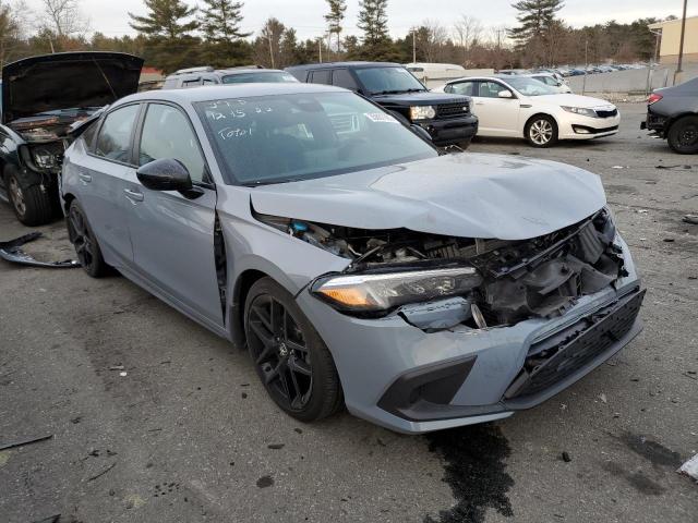 19XFL2H80NE015894 - 2022 HONDA CIVIC SPORT ლურჯი ფოტო 4