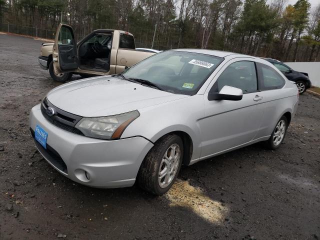 1FAHP32N79W200544 - 2009 FORD FOCUS SE SILVER photo 1