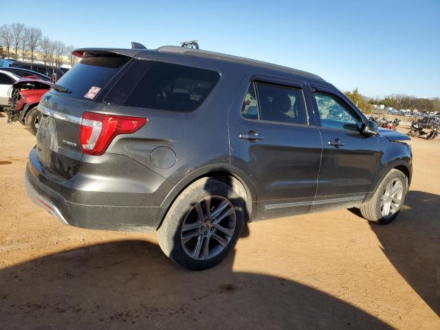 1FM5K7D82GGC84446 - 2016 FORD EXPLORER XLT GRAY photo 3