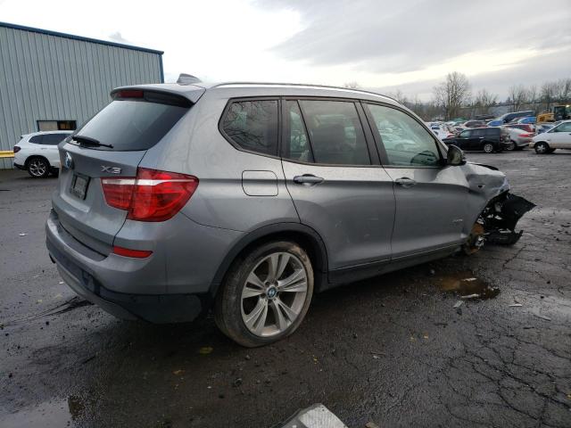 5UXWX7C57F0K33127 - 2015 BMW X3 XDRIVE35I GRAY photo 3