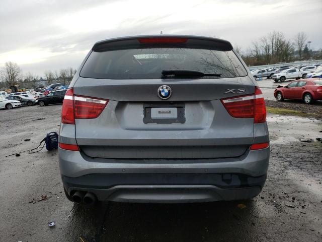 5UXWX7C57F0K33127 - 2015 BMW X3 XDRIVE35I GRAY photo 6