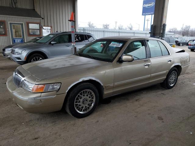 2MEFM74W9YX705851 - 2000 MERCURY GRAND MARQ GS BEIGE photo 1