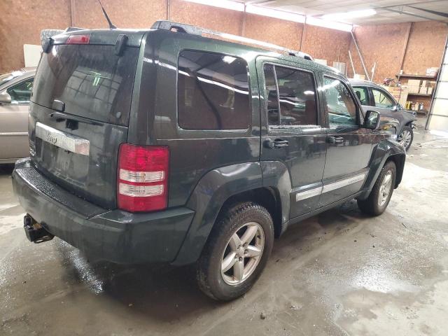 1J4PN5GK6BW524946 - 2011 JEEP LIBERTY LIMITED GREEN photo 3