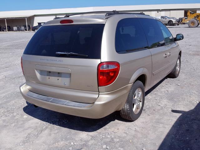 2D4GP44L45R187894 - 2005 DODGE GRAND CARAVAN SXT  photo 4