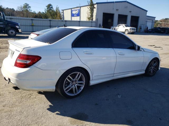 WDDGF8AB2DR286937 - 2013 MERCEDES-BENZ C 300 4MATIC WHITE photo 3