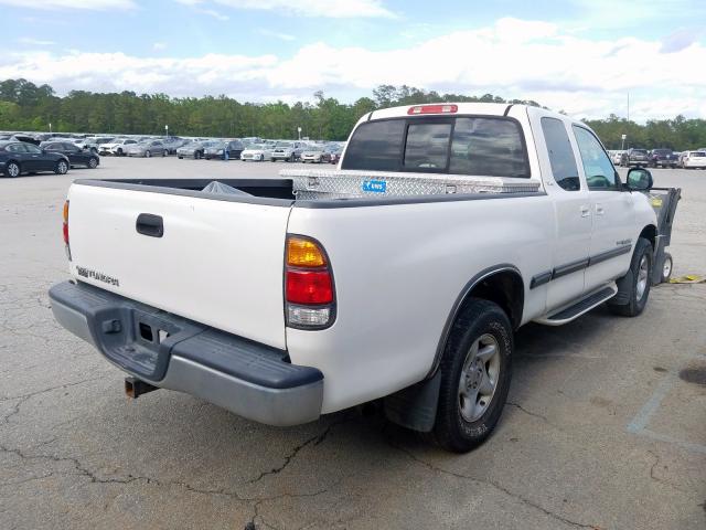 5TBRN34171S149171 - 2001 TOYOTA TUNDRA ACCESS CAB SR5  photo 4