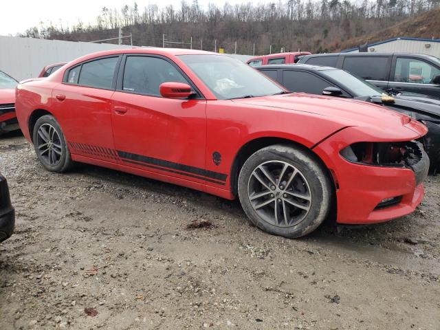 2C3CDXJG9KH675855 - 2019 DODGE CHARGER SXT RED photo 4