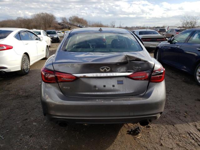 JN1EV7AR9LM252892 - 2020 INFINITI Q50 PURE GRAY photo 6