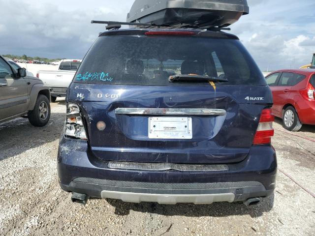 4JGBB22E18A353307 - 2008 MERCEDES-BENZ ML 320 CDI BLUE photo 6