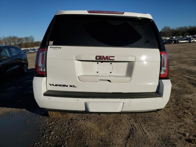 1GKS1HKCXFR177420 - 2015 GMC YUKON XL C1500 SLT WHITE photo 6