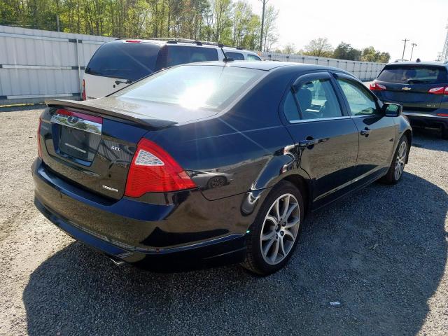 3FAHP0JG5BR183138 - 2011 FORD FUSION SEL  photo 4