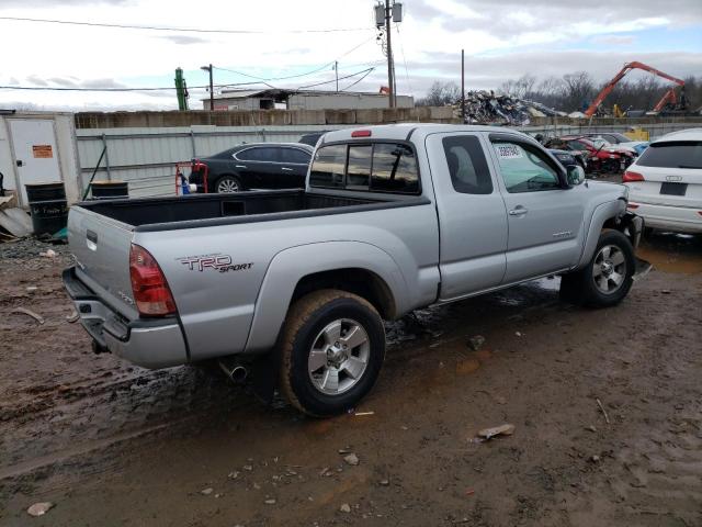 5TEUU42N87Z391561 - 2007 TOYOTA TACOMA ACCESS CAB ვერცხლისფერი ფოტო 3