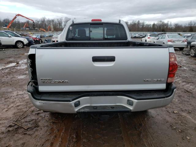 5TEUU42N87Z391561 - 2007 TOYOTA TACOMA ACCESS CAB ვერცხლისფერი ფოტო 6