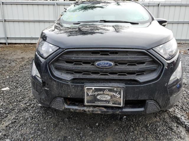 MAJ6S3JL5KC287843 - 2019 FORD ECOSPORT SES BLACK photo 5