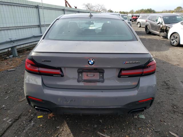 WBA13BK07MCF05638 - 2021 BMW M550XI GRAY photo 6