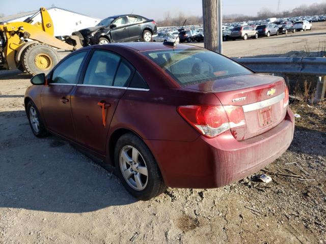 1G1PE5SB4G7144091 - 2016 CHEVROLET CRUZE LIMI LT BURGUNDY photo 2