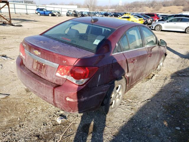 1G1PE5SB4G7144091 - 2016 CHEVROLET CRUZE LIMI LT BURGUNDY photo 3