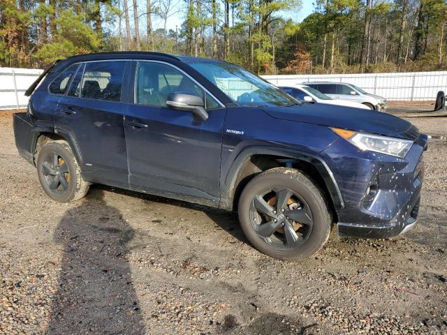 2T3E6RFV6MW005233 - 2021 TOYOTA RAV4 XSE BLUE photo 4