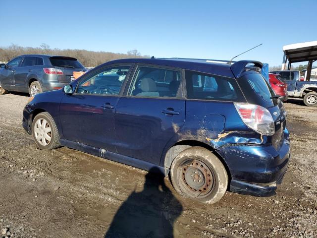 2T1KR32E17C625760 - 2007 TOYOTA COROLLA MA XR BLUE photo 2