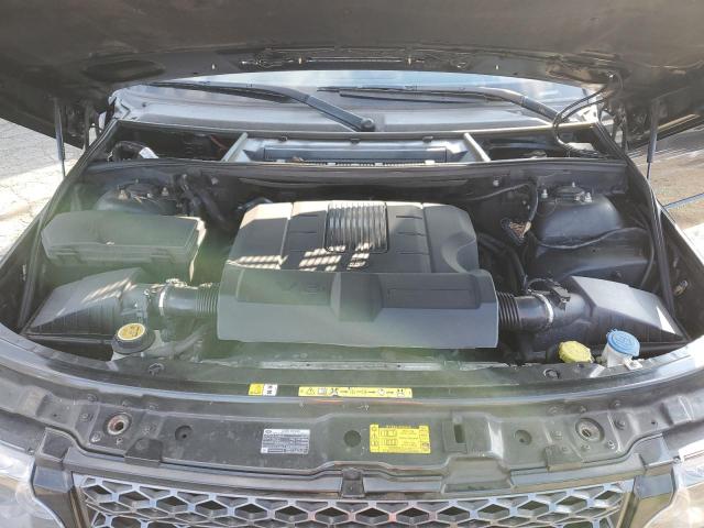 SALME1D4XCA368859 - 2012 LAND ROVER RANGE ROVE HSE BLACK photo 11