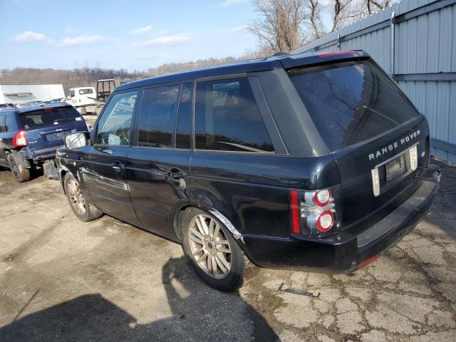 SALME1D4XCA368859 - 2012 LAND ROVER RANGE ROVE HSE BLACK photo 2