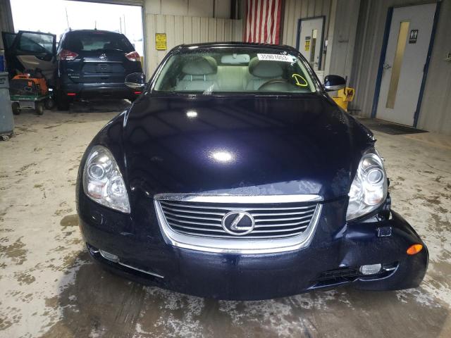 JTHFN45Y179013295 - 2007 LEXUS SC 430 BLUE photo 5