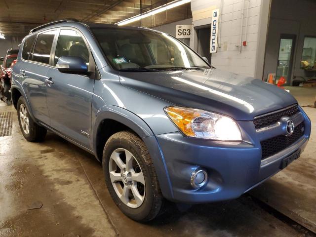 2T3DK4DVXBW055109 - 2011 TOYOTA RAV4 LIMITED BLUE photo 4