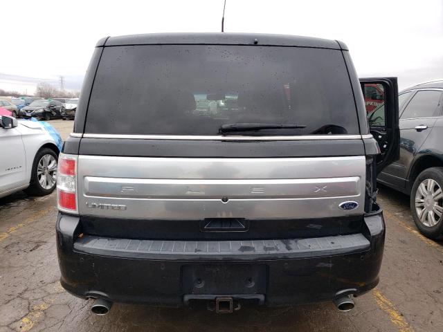 2FMGK5D85DBD07041 - 2013 FORD FLEX LIMITED BLACK photo 6