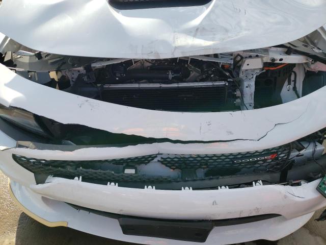2C3CDXHG3NH148601 - 2022 DODGE CHARGER GT WHITE photo 11