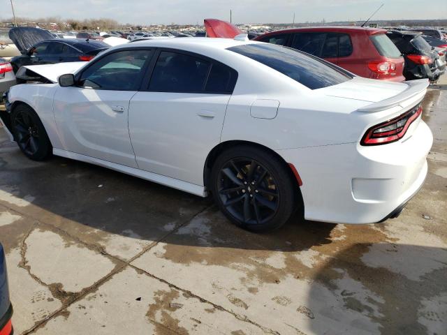 2C3CDXHG3NH148601 - 2022 DODGE CHARGER GT WHITE photo 2