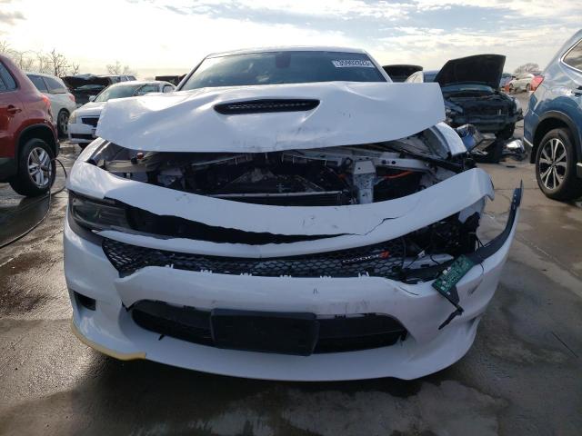 2C3CDXHG3NH148601 - 2022 DODGE CHARGER GT WHITE photo 5