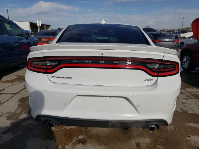 2C3CDXHG3NH148601 - 2022 DODGE CHARGER GT WHITE photo 6